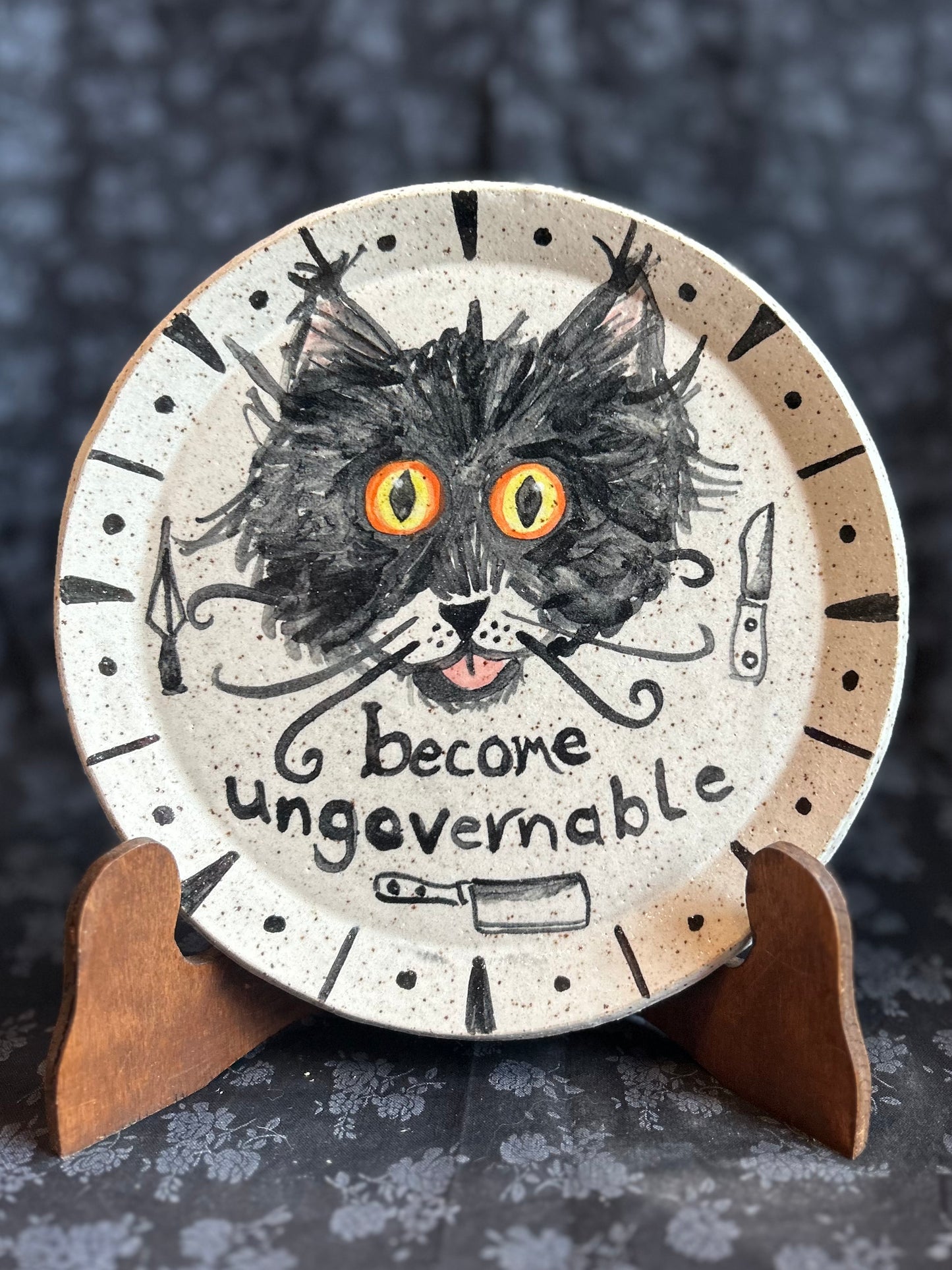 Nitra Olsen Ceramics- Cat Lover Dishware