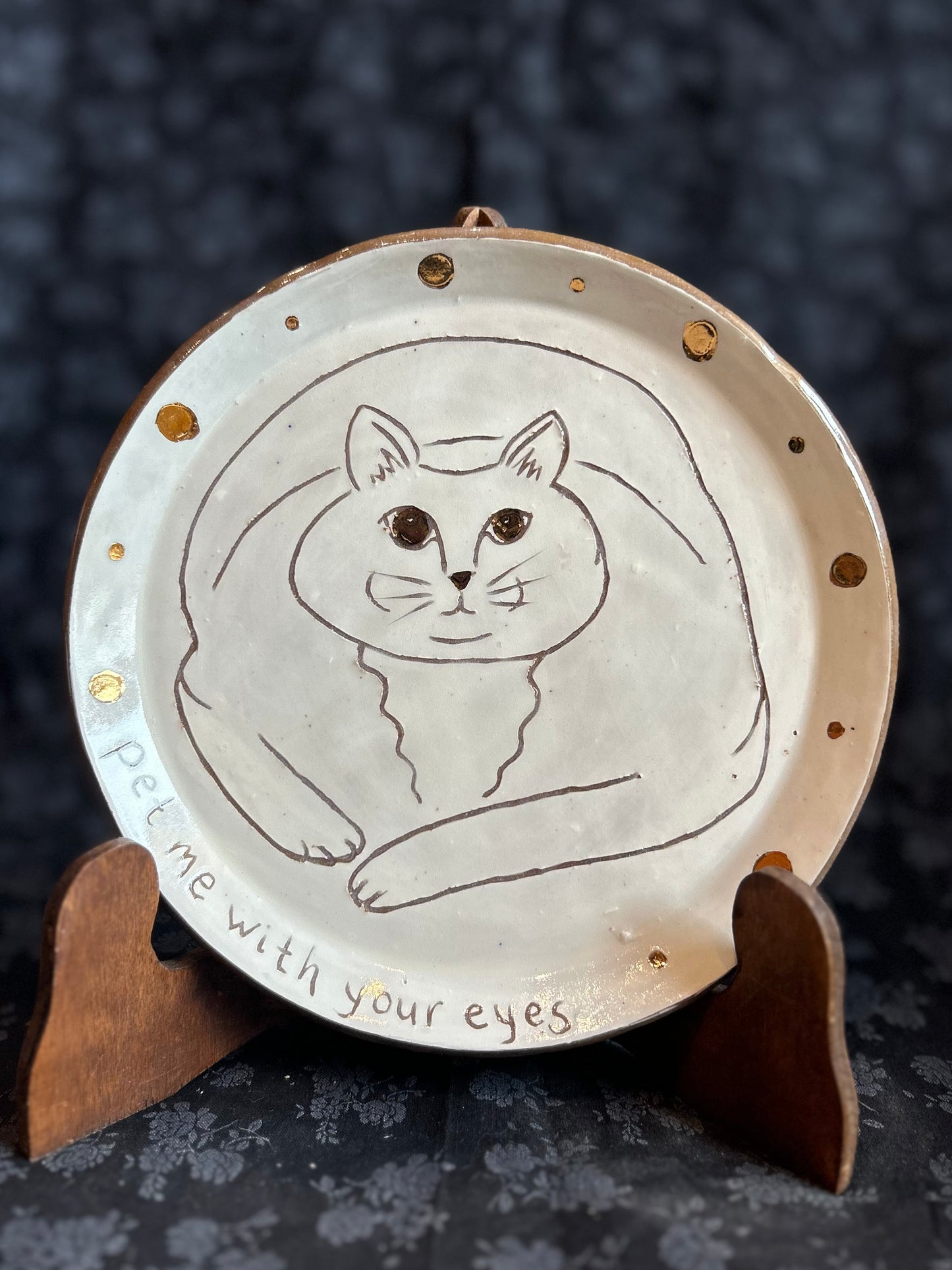 Nitra Olsen Ceramics- Cat Lover Dishware