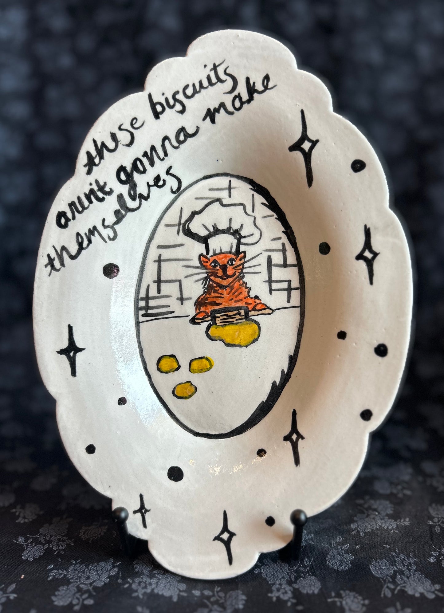 Nitra Olsen Ceramics- Cat Lover Dishware