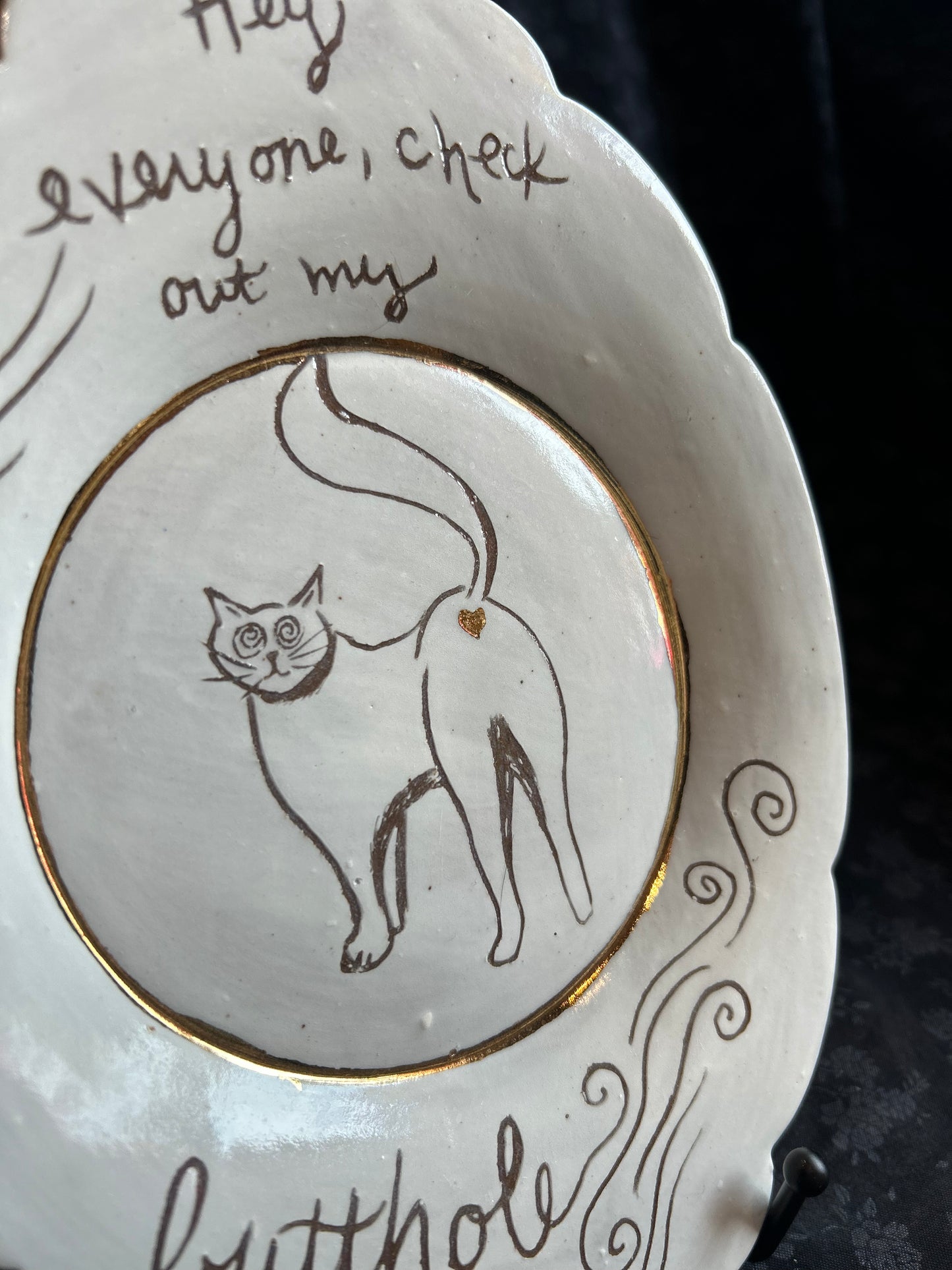 Nitra Olsen Ceramics- Cat Lover Dishware