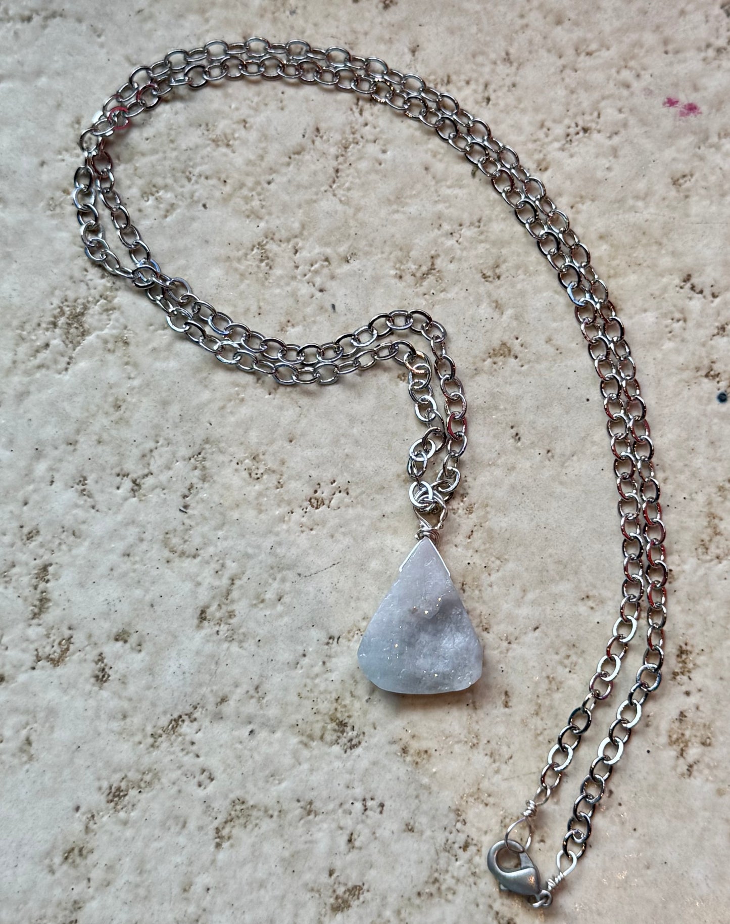 Blossom Designs Aquamarine Necklace
