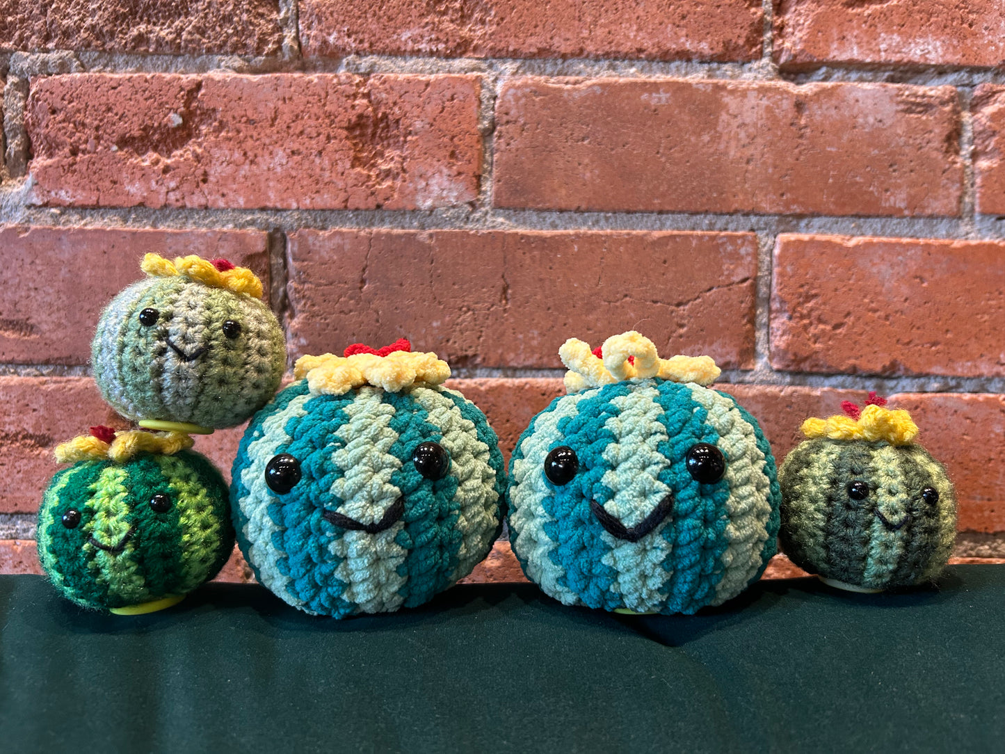 Knots & Crafts by Mikayla Crochet Cactus Button Buddies