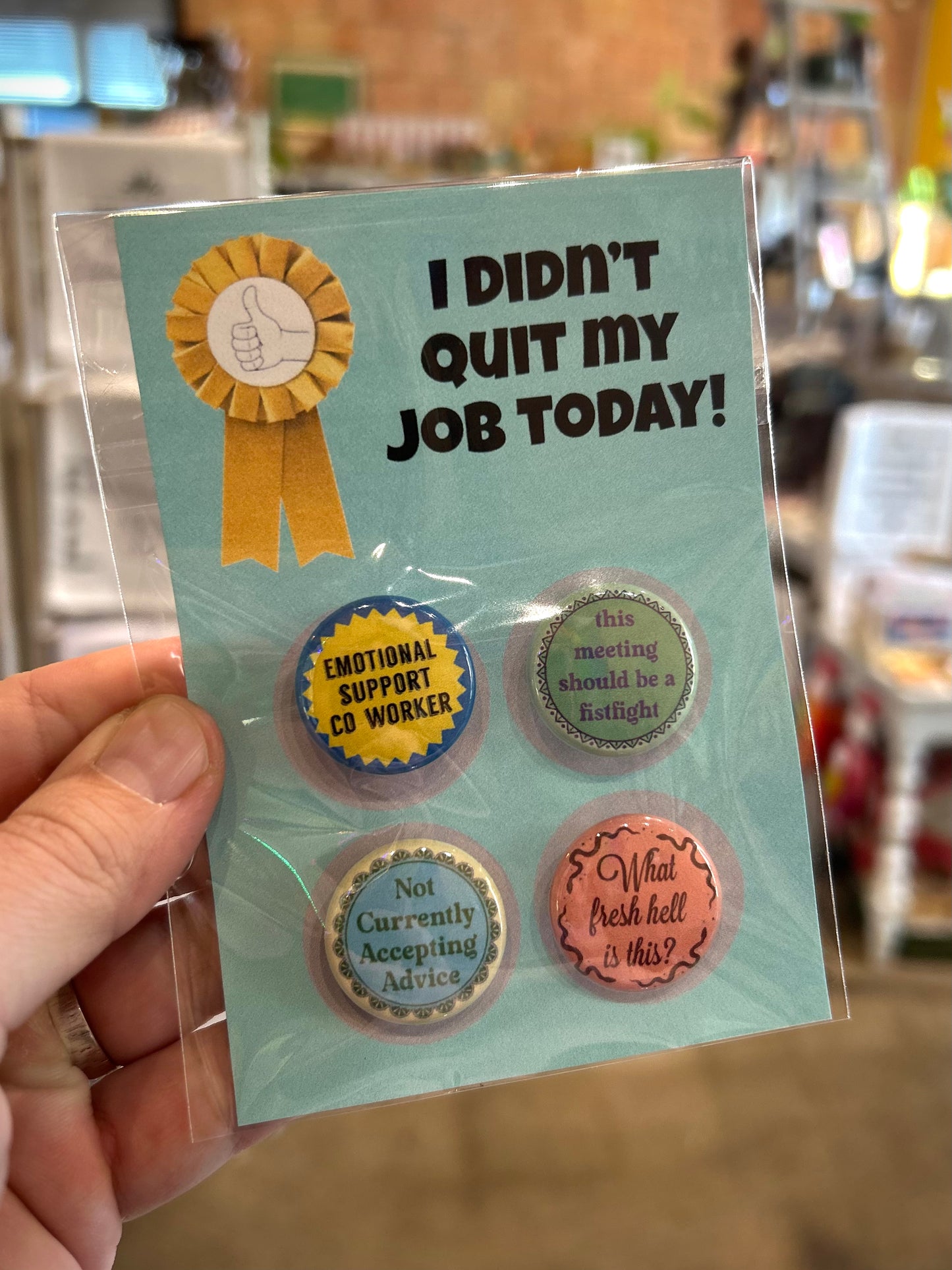 Work Button Set