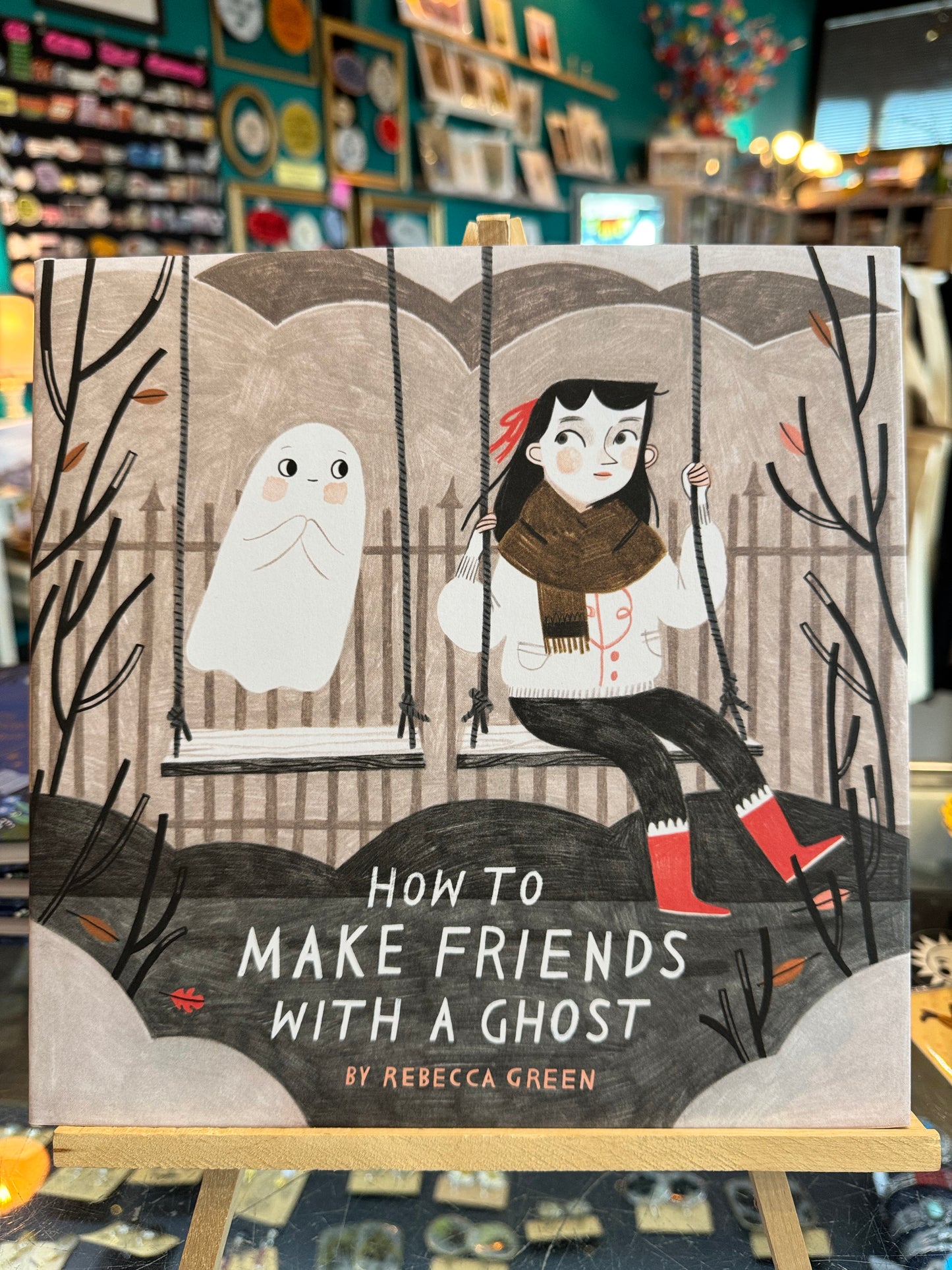 Olympia- Rebecca Green: How to Make Friends with a Ghost Children's Book