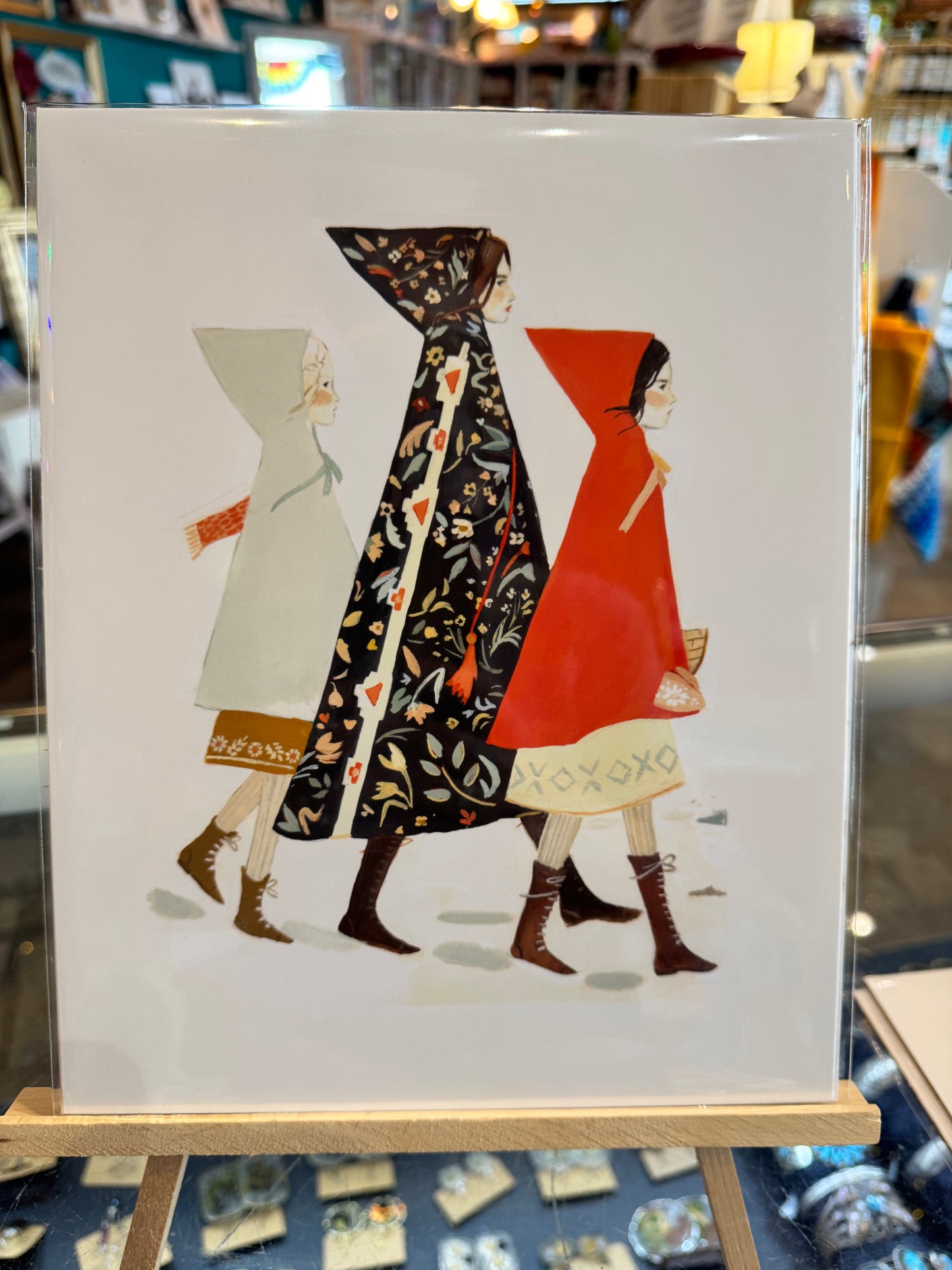 Olympia- Emily Winfield Martin: Christmas Walk Art Print
