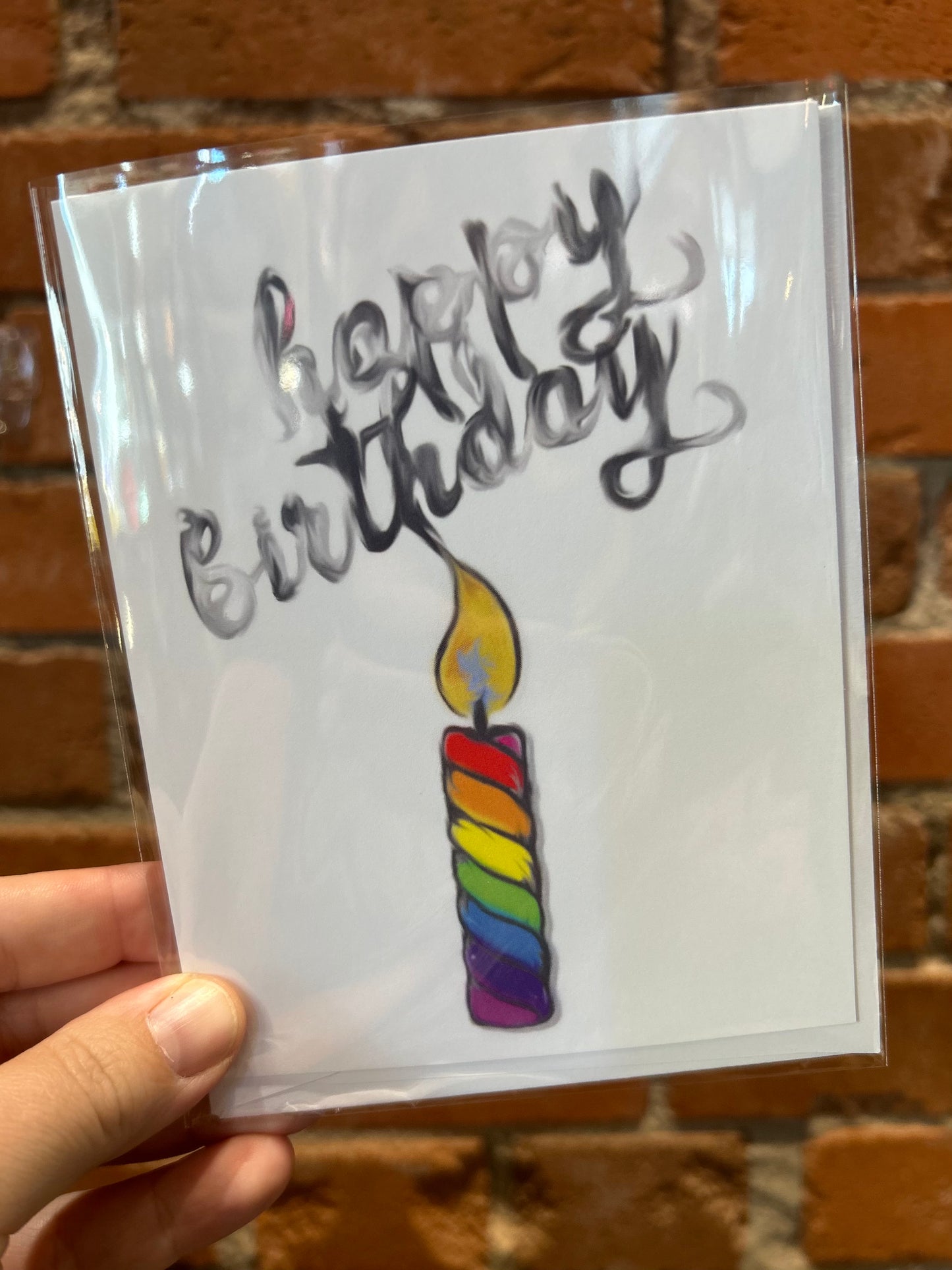 Happy Birthday Smoke Card