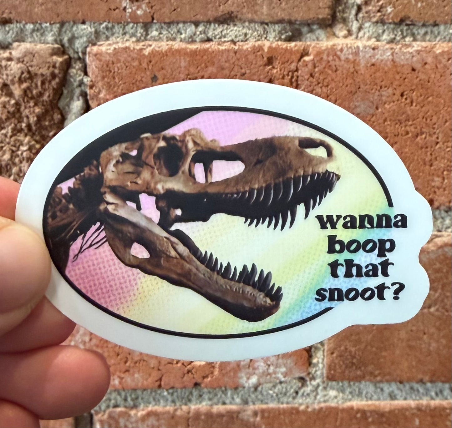 Andromeda Handworks Sticker- Boop Snoot