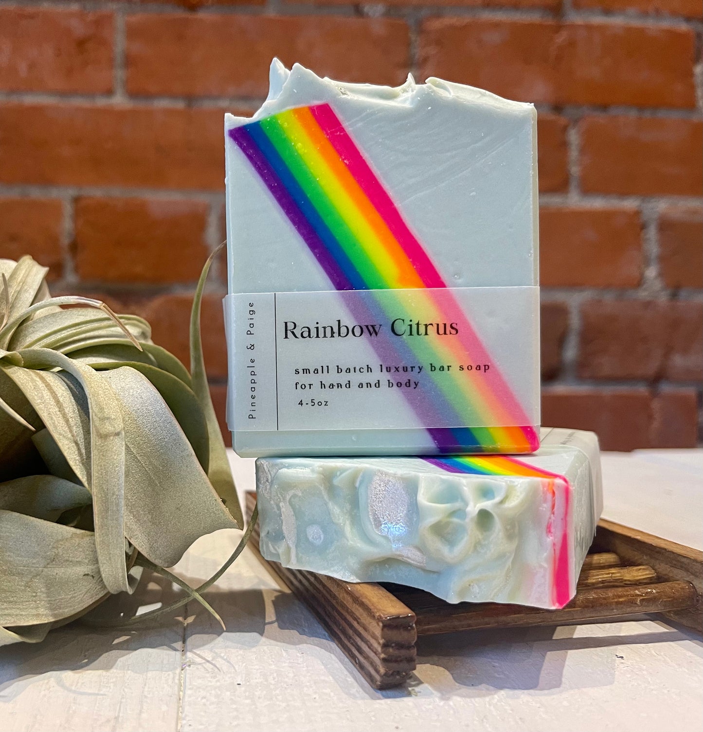 Pineapple & Paige Soaps: Rainbow Citrus