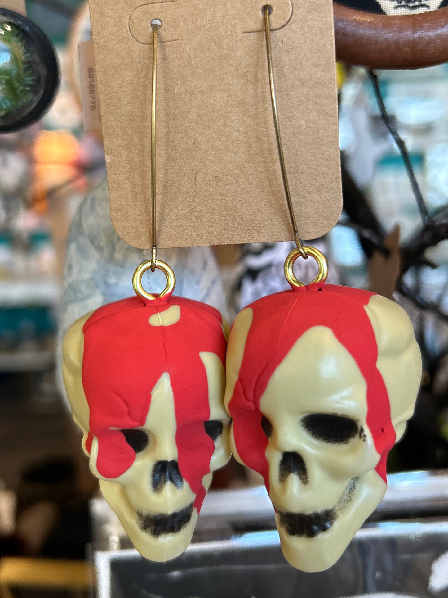 Spooky Skull Earrings