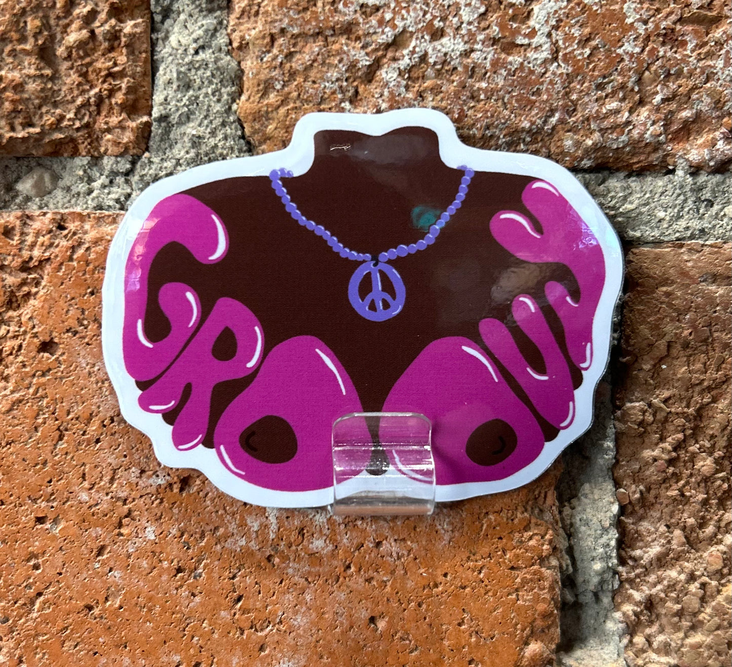 Riley Sharp Groovy Sticker
