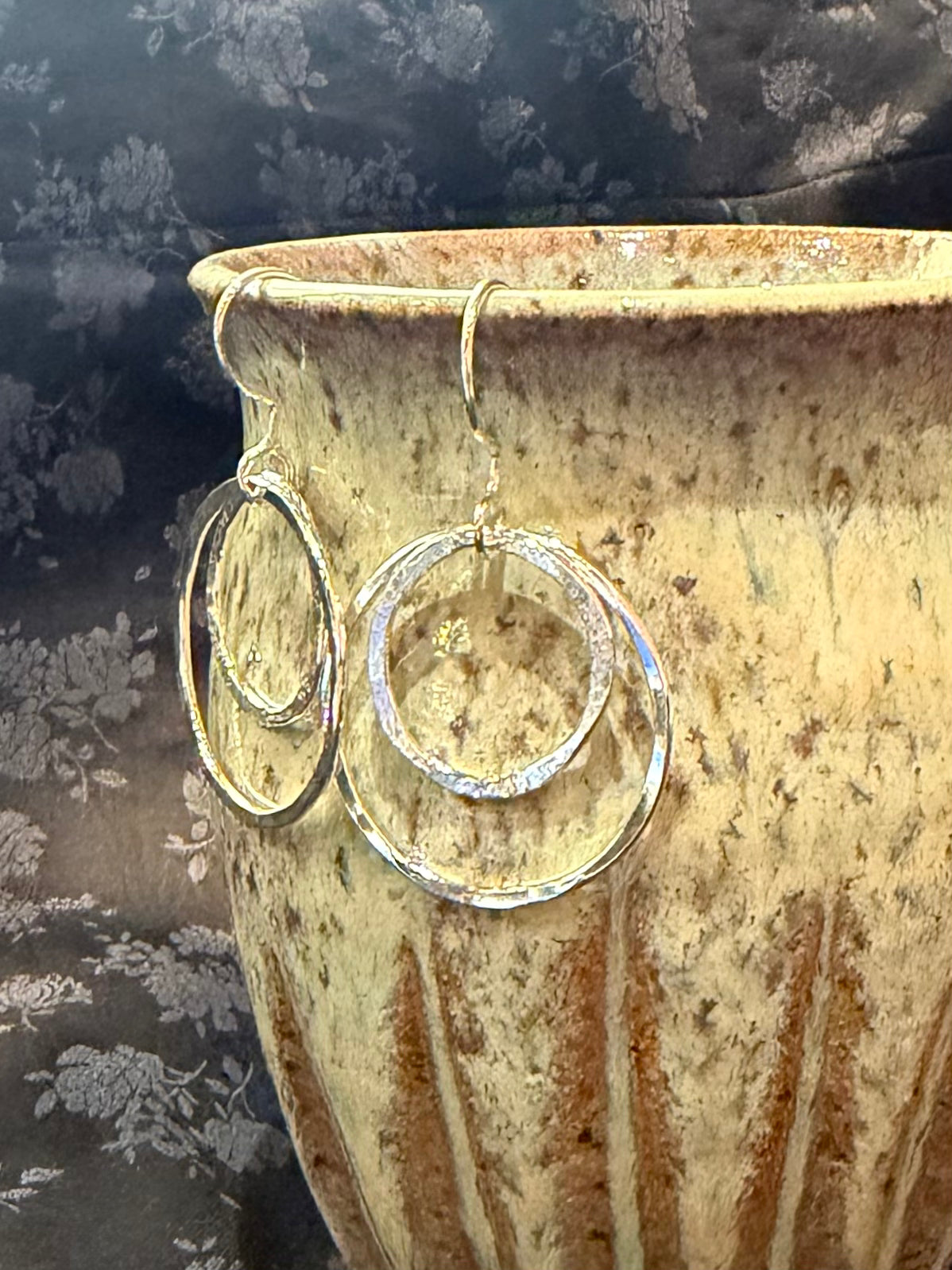 Tactile Studios- Sterling Double Bubble Earrings