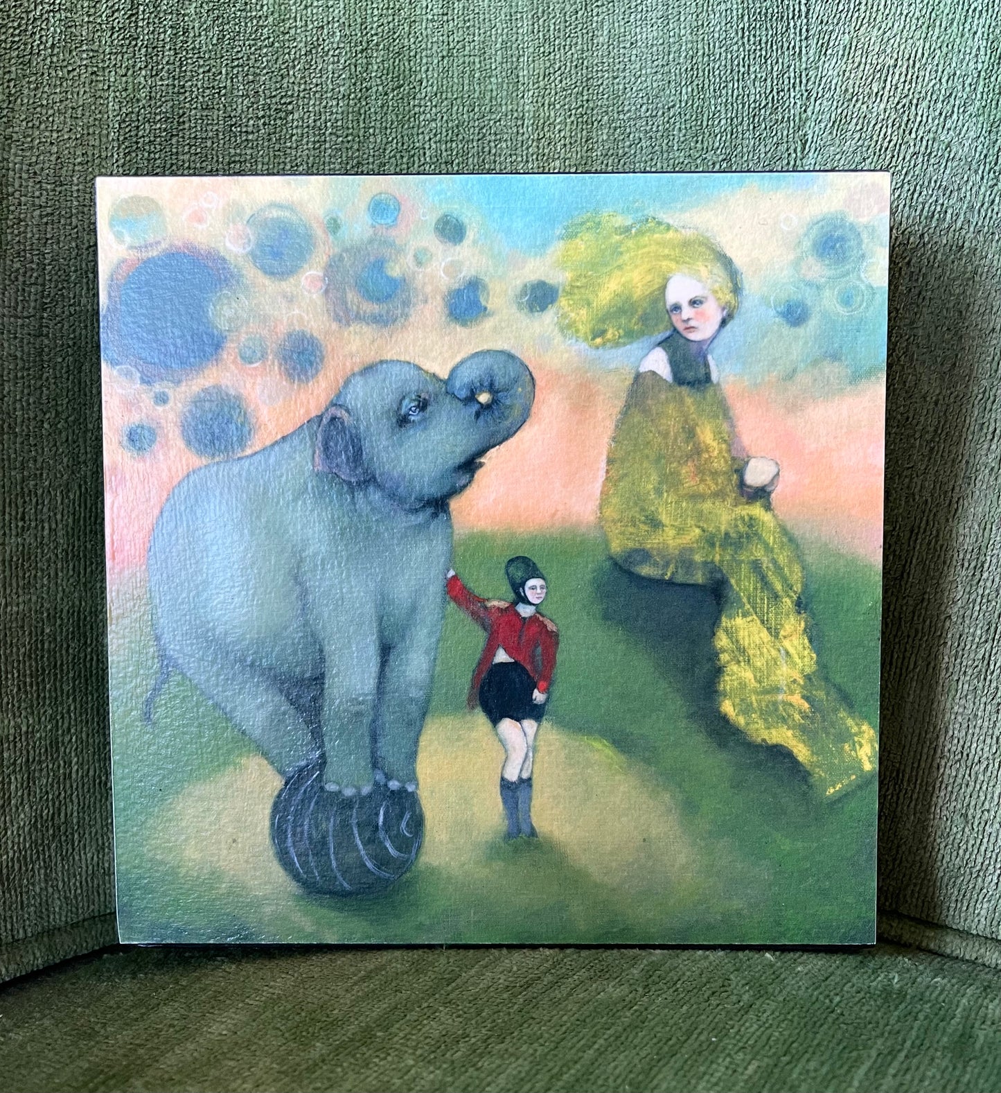 Shannon Richardson Art- 6x6 Mounted Print, The Memory Maker