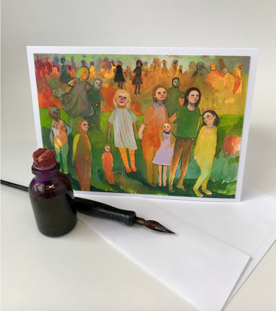 Shannon Richardson Art- Art Note Card- Family