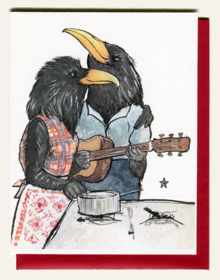 Darling Illustrations- Home Is Wherever I'm With You Card