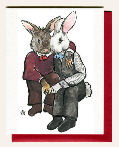 Darling Illustrations-You Make Me Hoppy Card