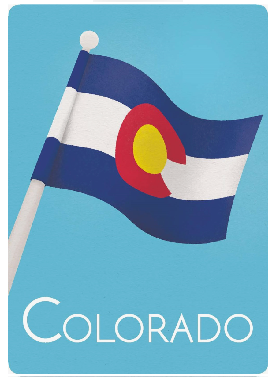 Gibbs Smith- All About Colorado: ABC Flash Cards