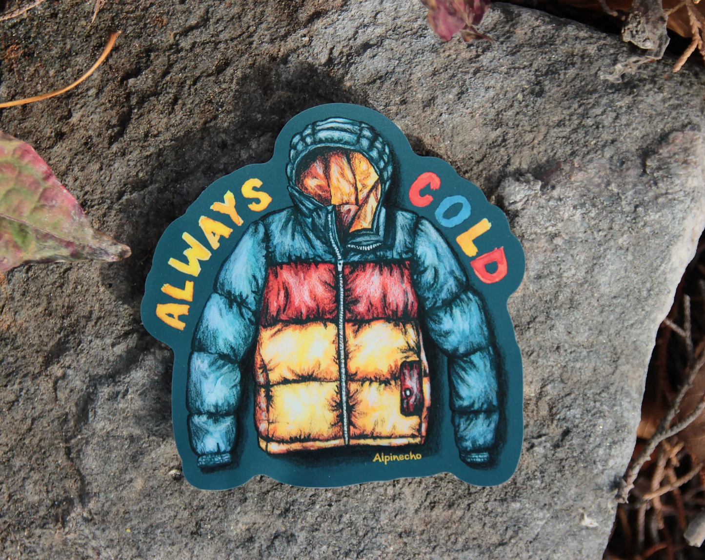 Alpinecho Always Cold Sticker