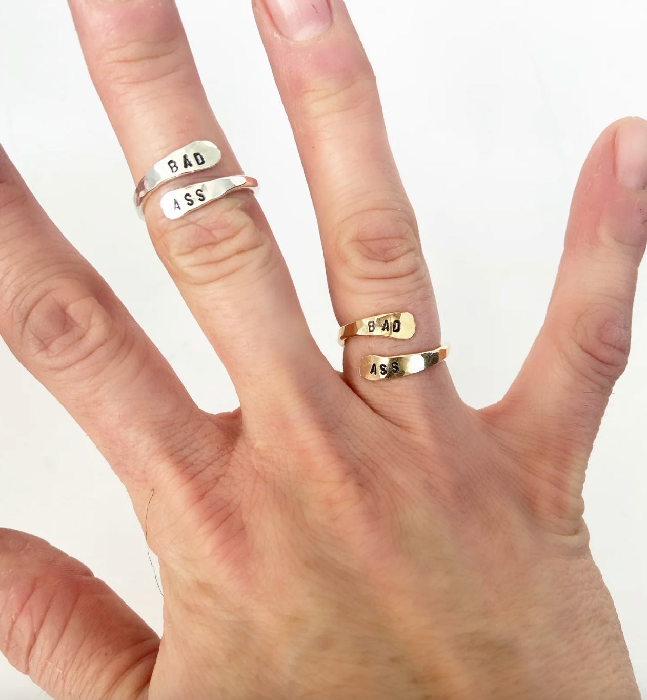 Lux + Luca Jewelry Co. Bad Ass Adjustable Ring