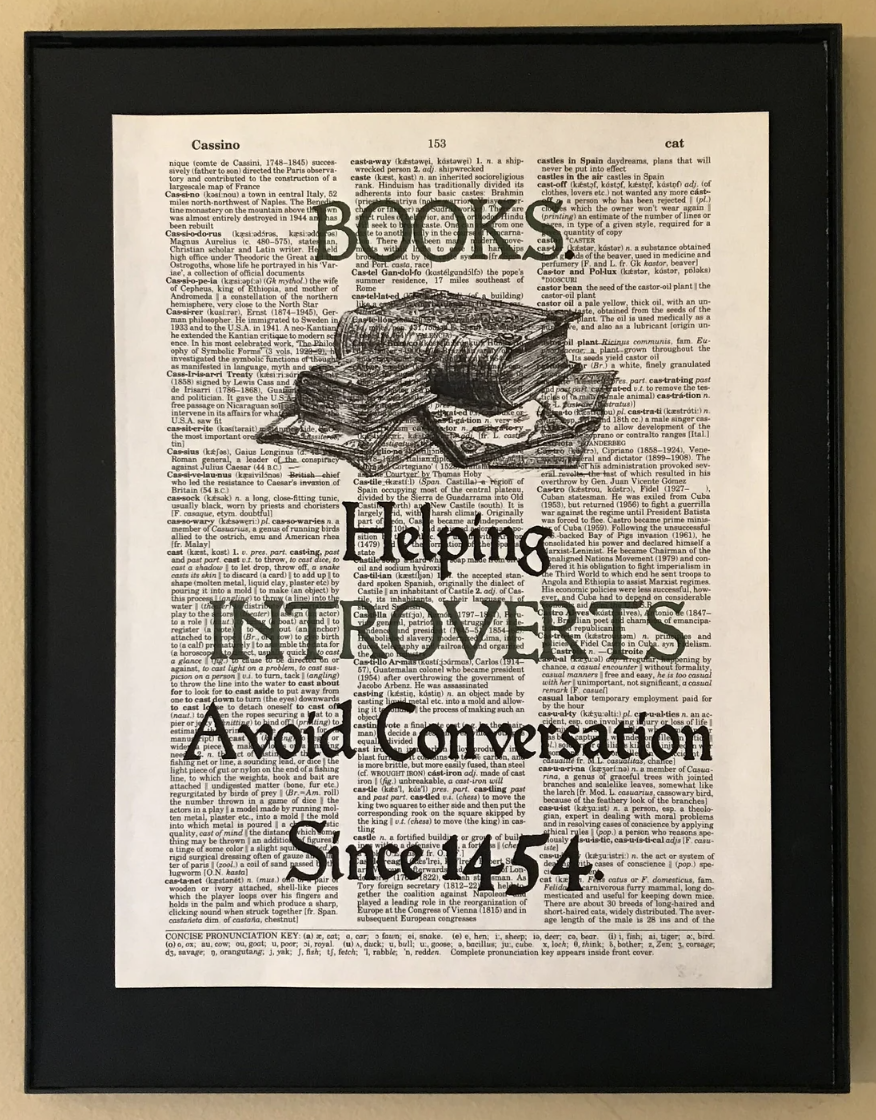 Oddly Enough Books- Bookish Birds Art Prints