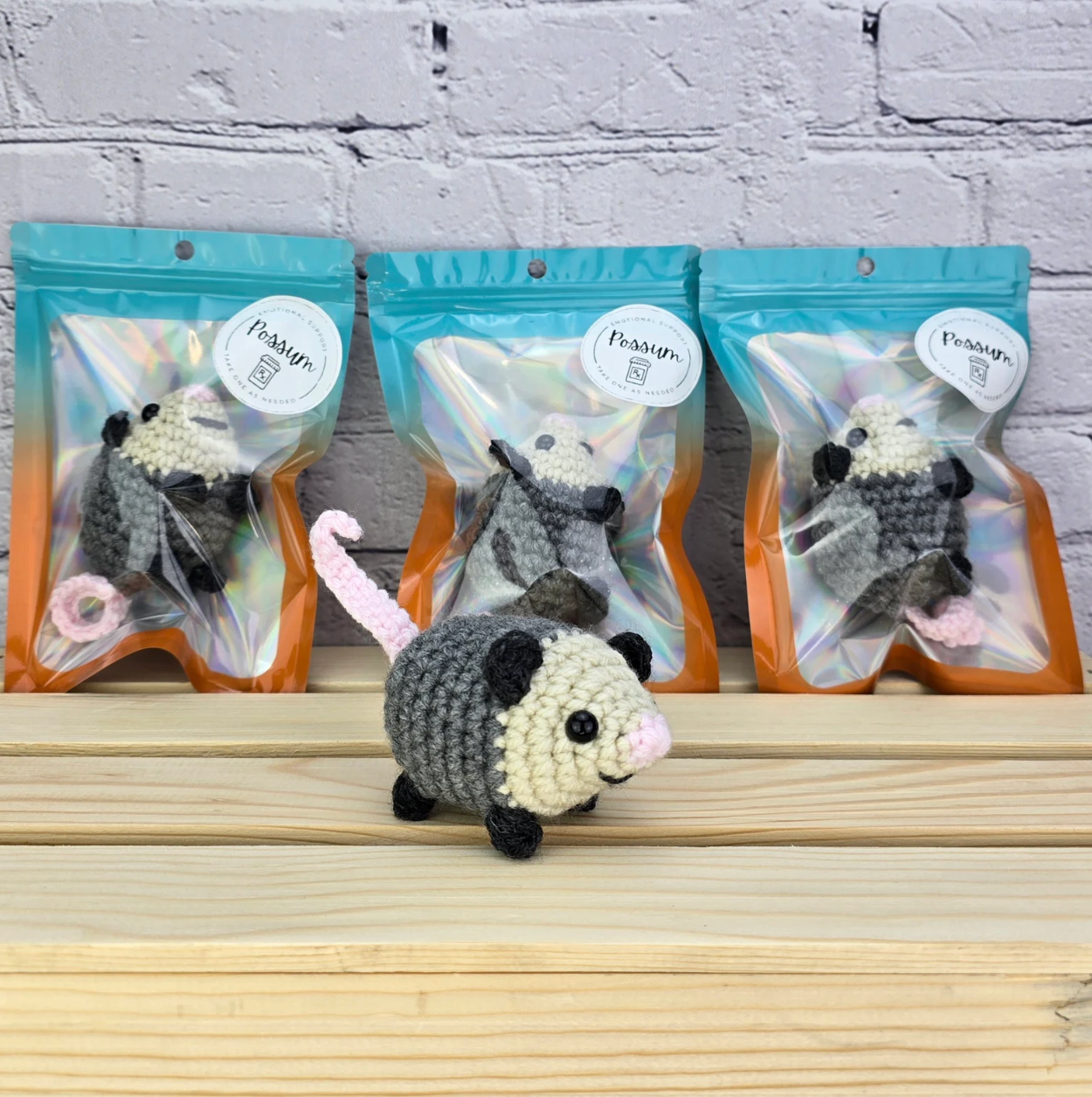 The Salty Stitchery- Emotional Support Possum