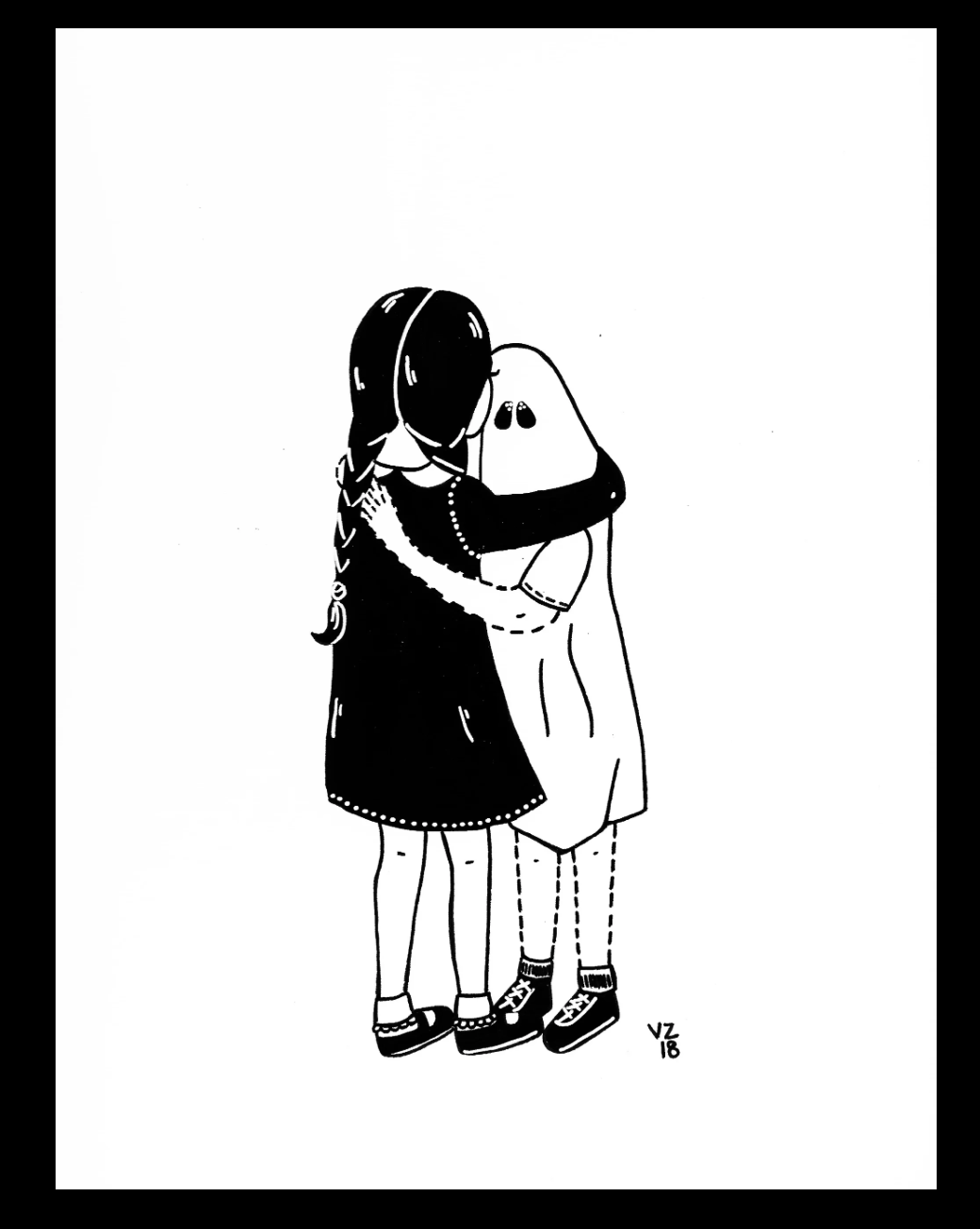 VanZayton Arts- I Miss You 8x10 Print