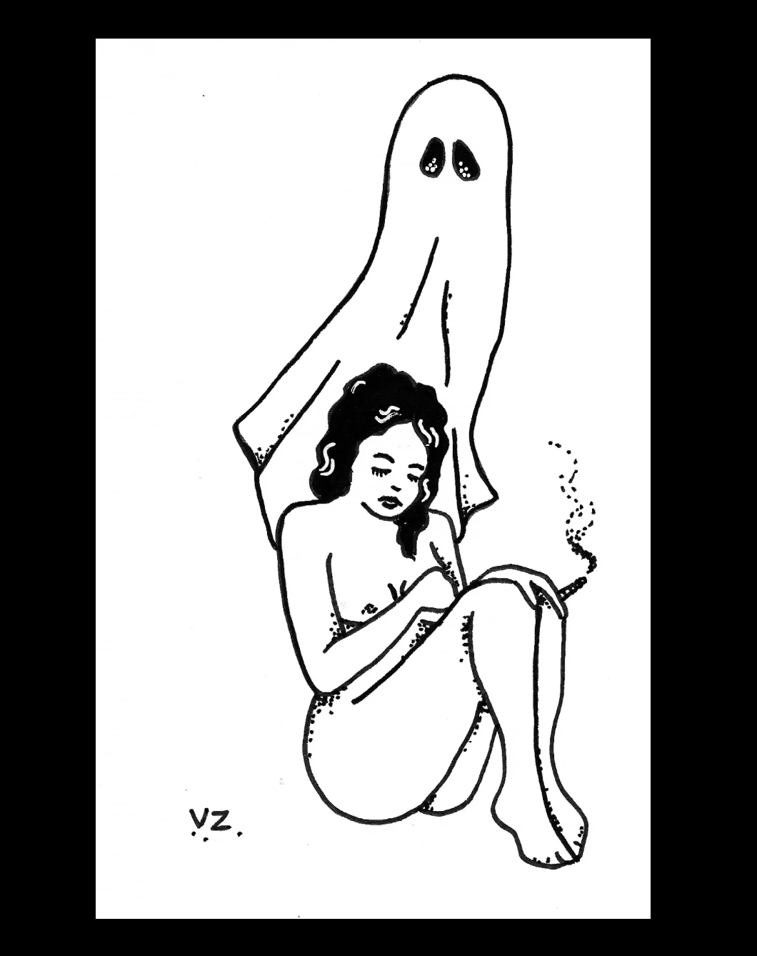 VanZayton Arts- I'm Floating 5x7 Print