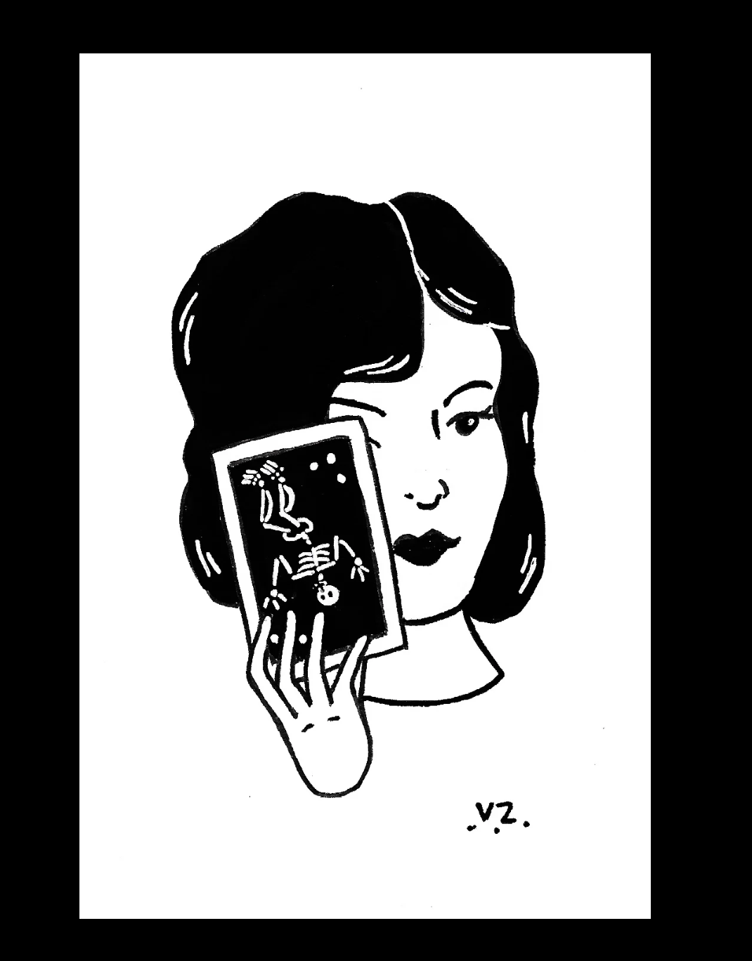 VanZayton Arts- Tarot 5x7 Print