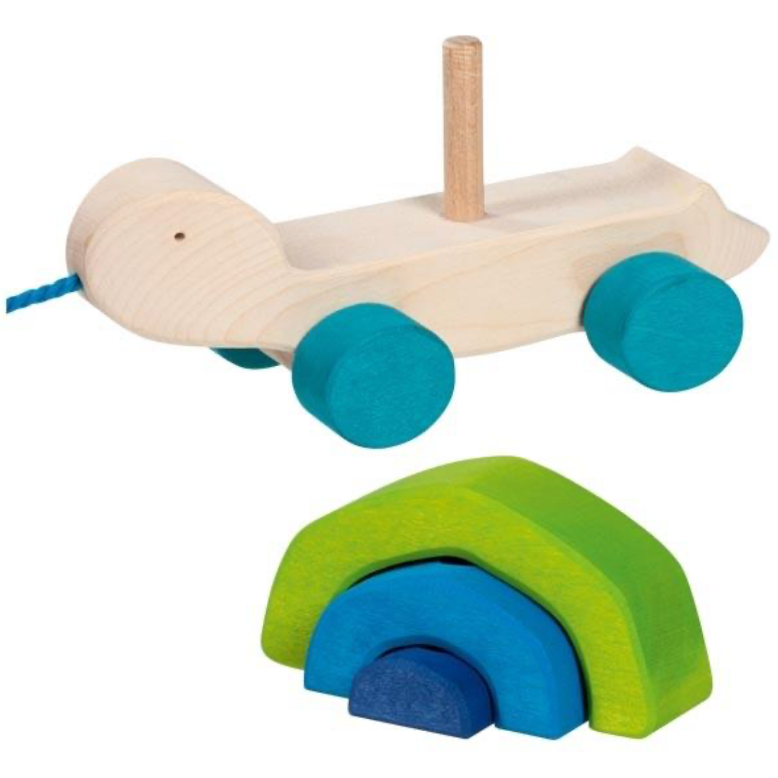 Goki- Pull Along Tortoise