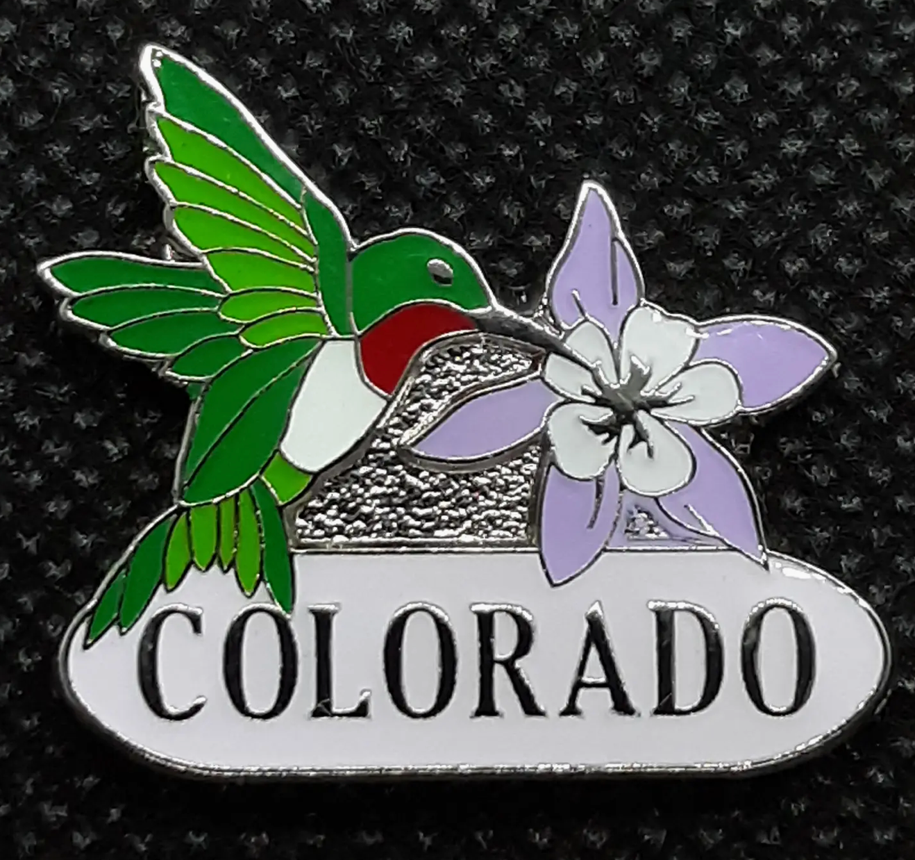 FSGC Enamel Pin- Hummingbirds for Colorado