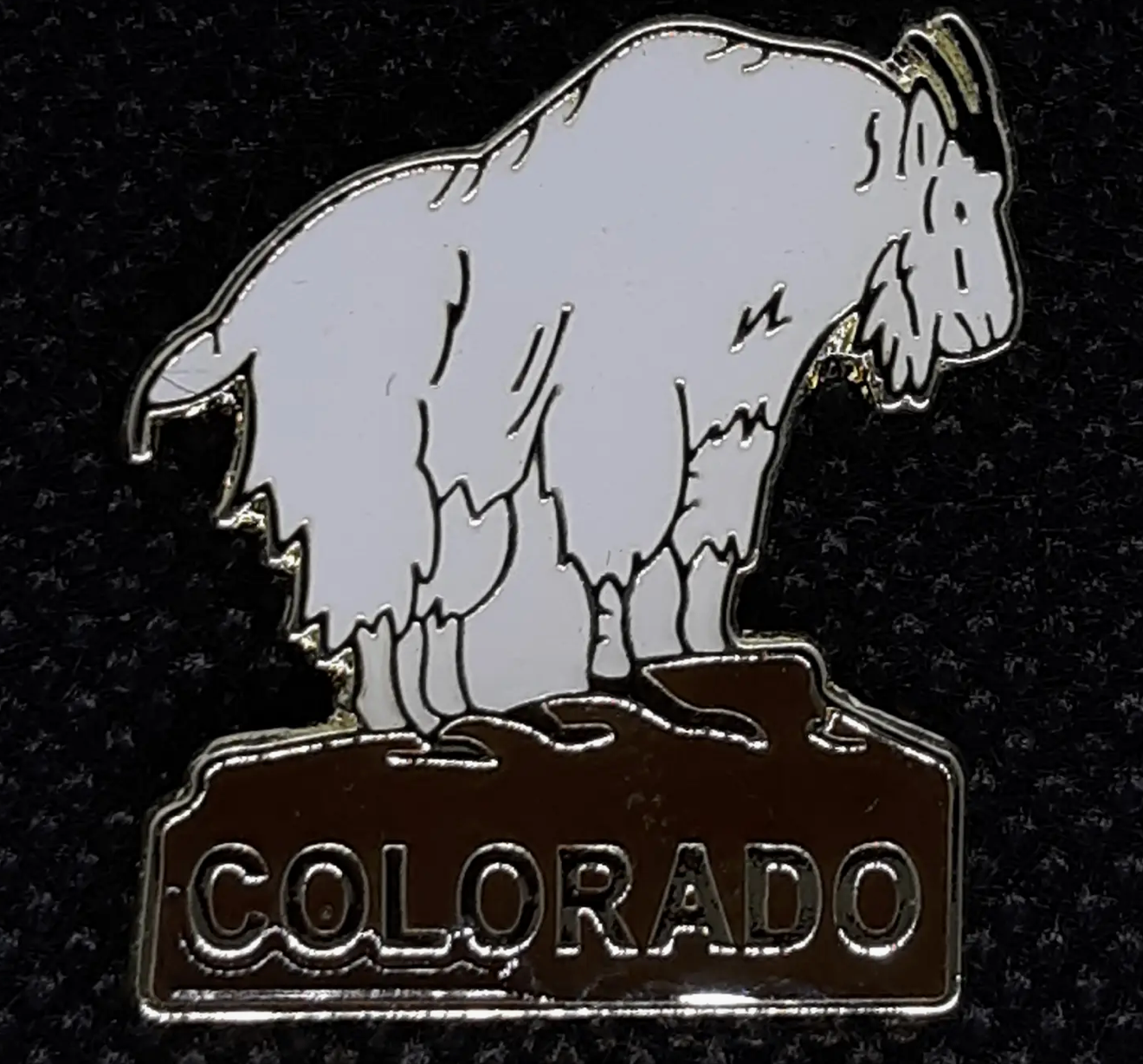 FSGC Enamel Pin- Mountain Goats for Colorado