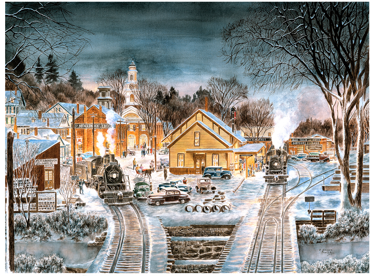 SunsOut- 500 pc Winter Homecoming