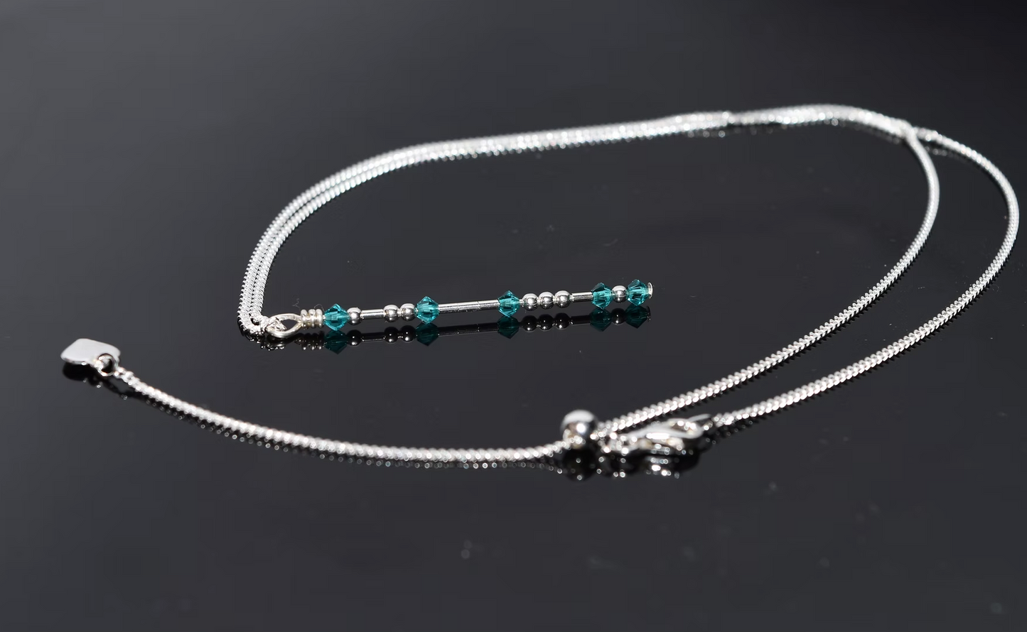 Morse & Mantra- Morse Code Necklace