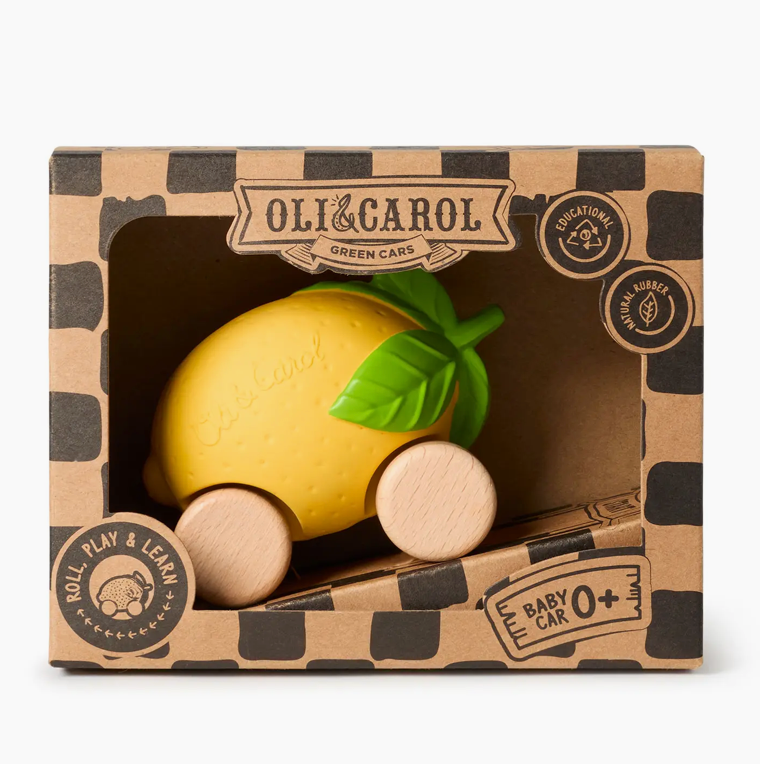 Oli & Carol- Lou the Lemon Baby Car