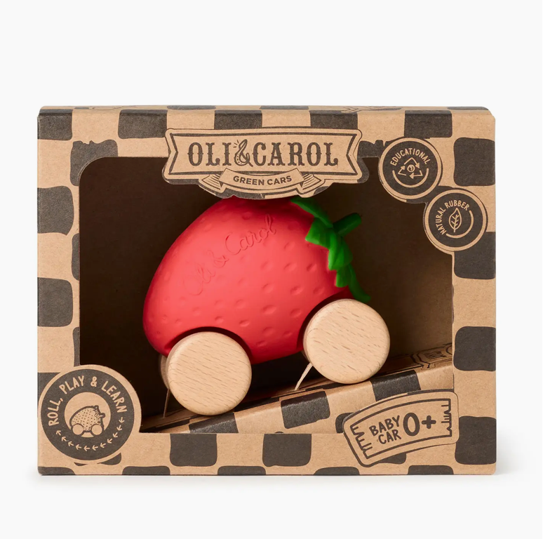 Oli & Carol- Sweetie the Strawberry Baby Car