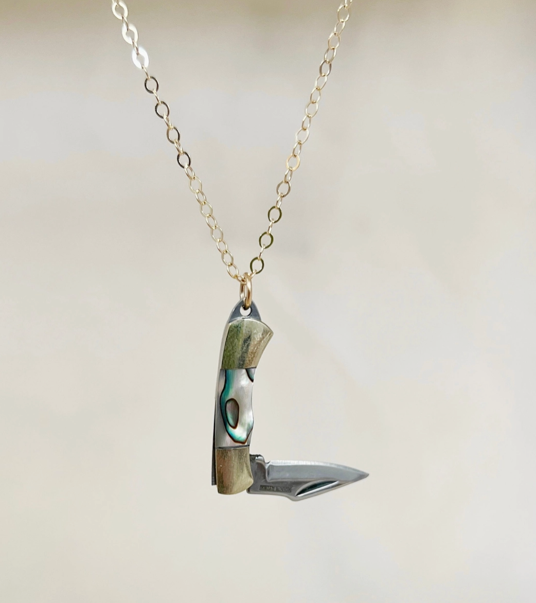Son of a Sailor Mini Knife Necklace