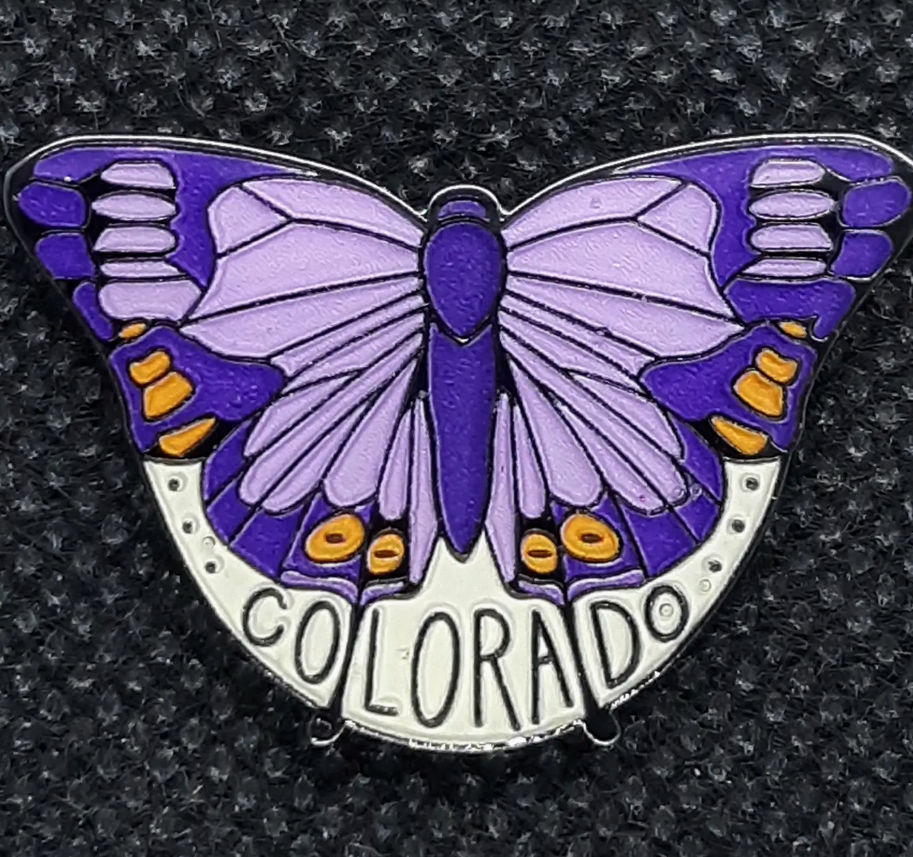 FSGC Enamel Magnet- Colorado Butterfly