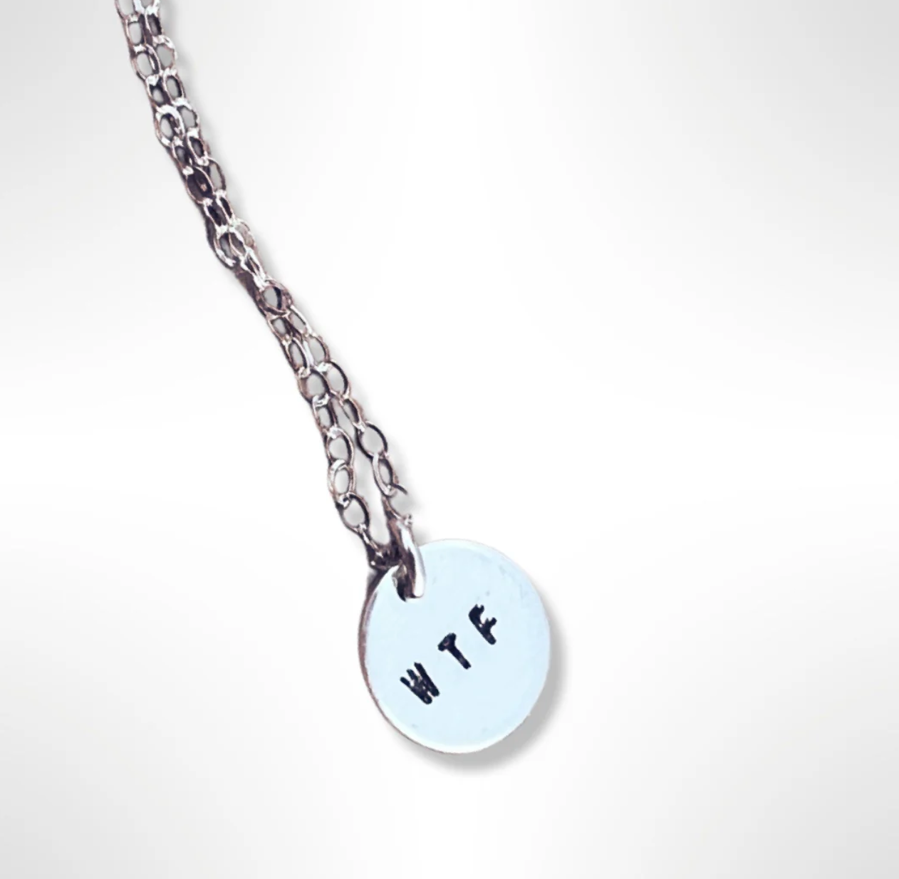 Lux + Luca Jewelry Co. WTF Charm Necklace