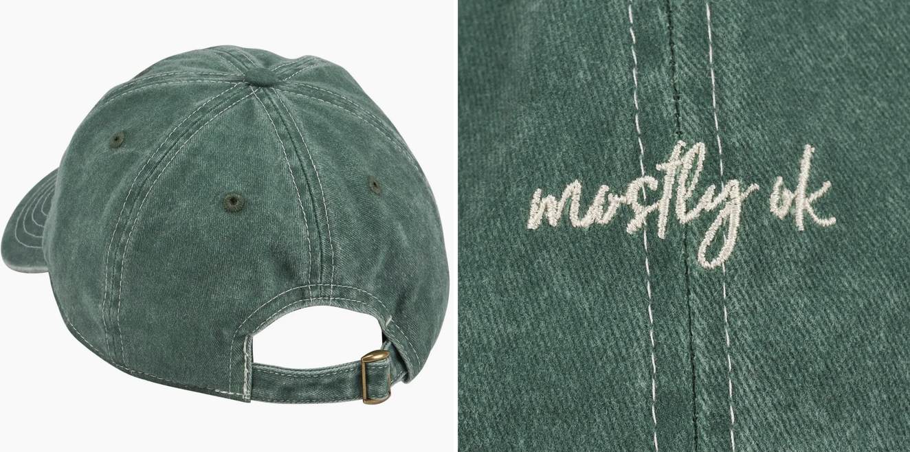 Questionables- Mostly Ok Baseball Cap