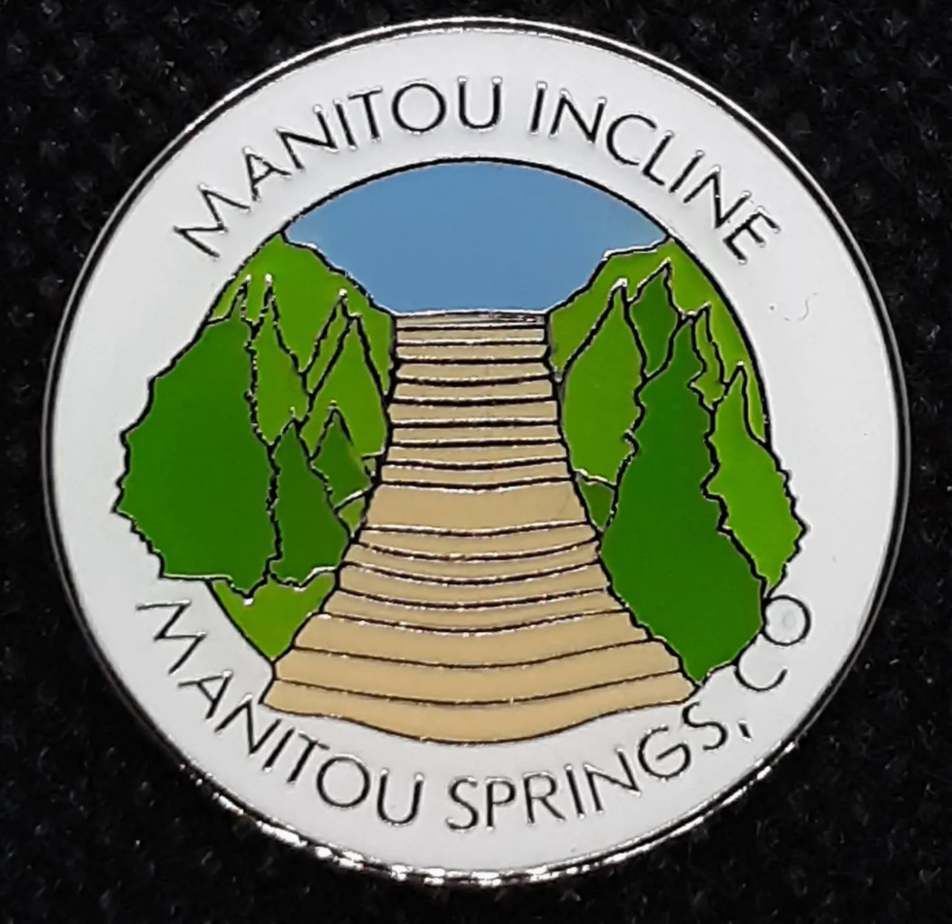 FSGC Enamel Pin- Manitou Incline