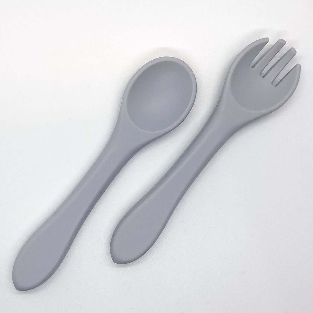 Silicone Toddler Utensil Set