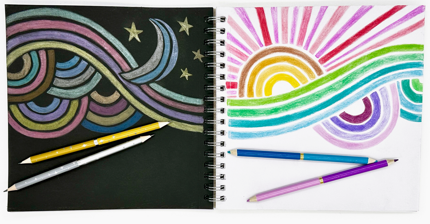 Snifty- Double Metallic Dual Ended Colored Pencils