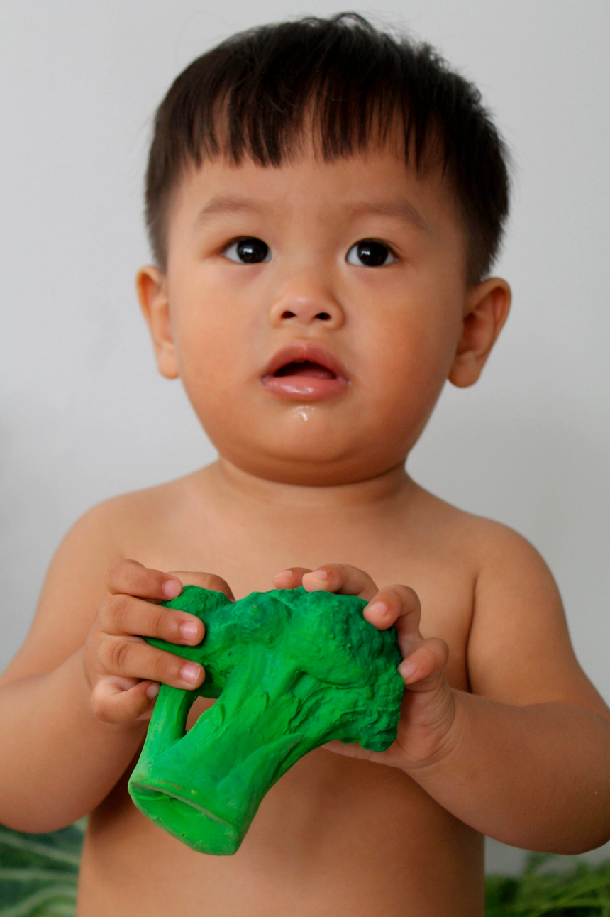 Oli & Carol- Brucy the Broccoli Teether