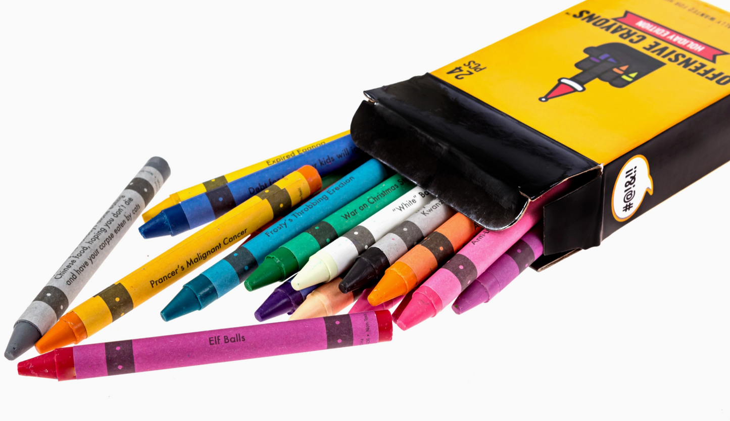MilkToast- Offensive Crayons Holiday Edition