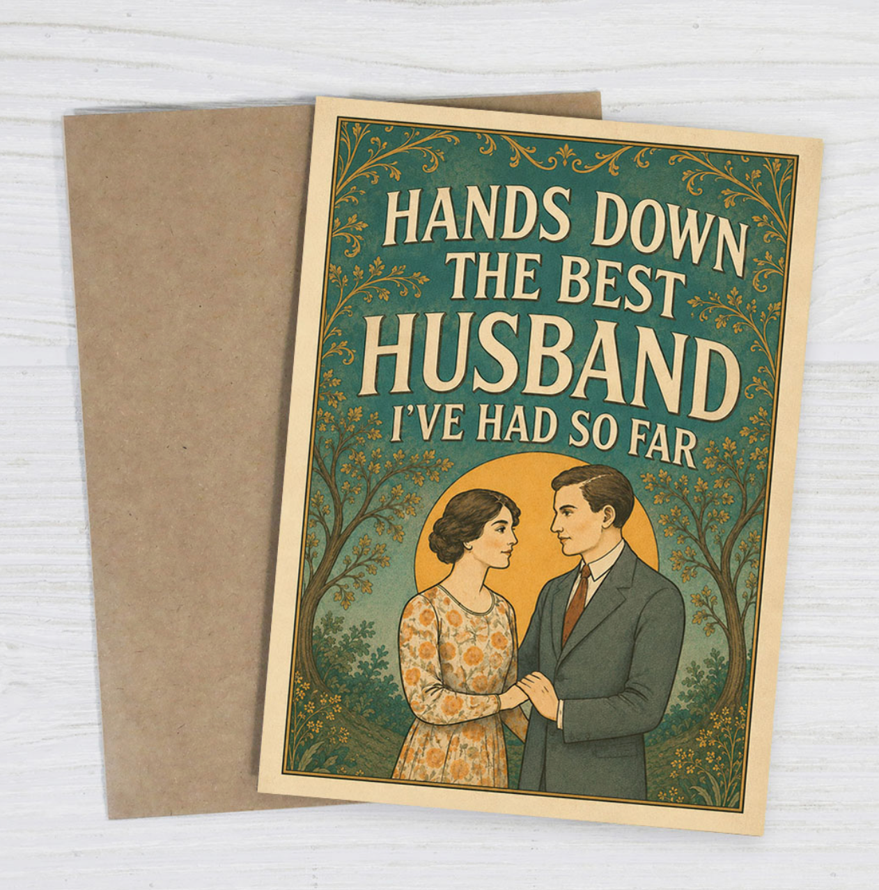 Bad Betty- Anniversary Card- Best Husband So Far