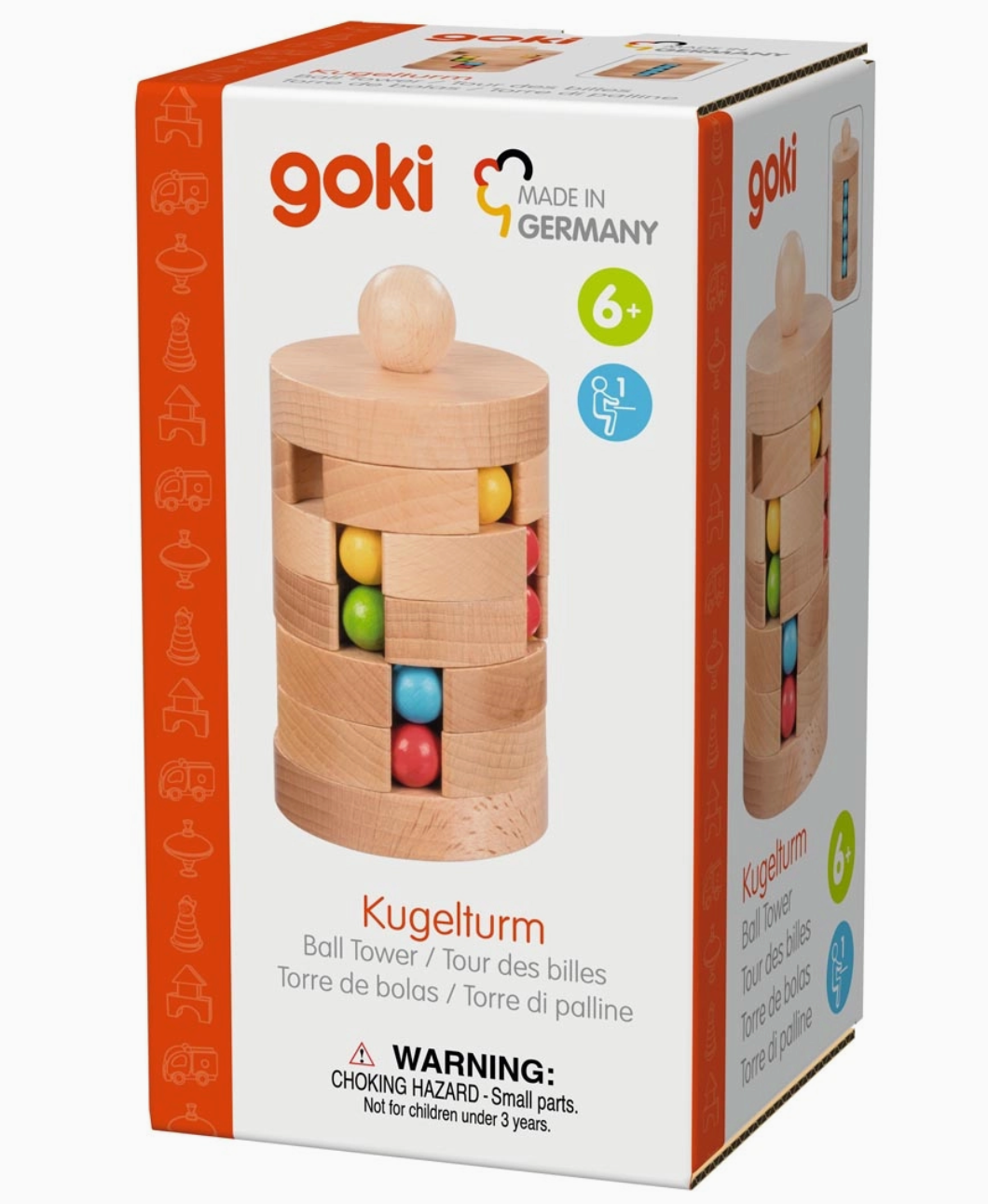 Goki- Ball Tower Puzzle