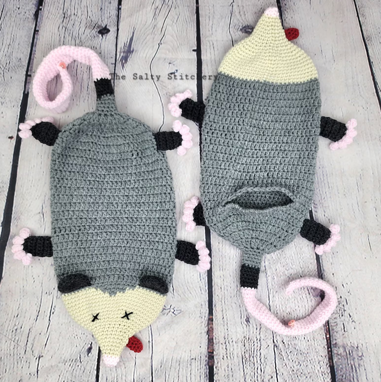 The Salty Stitchery- Possum Bags