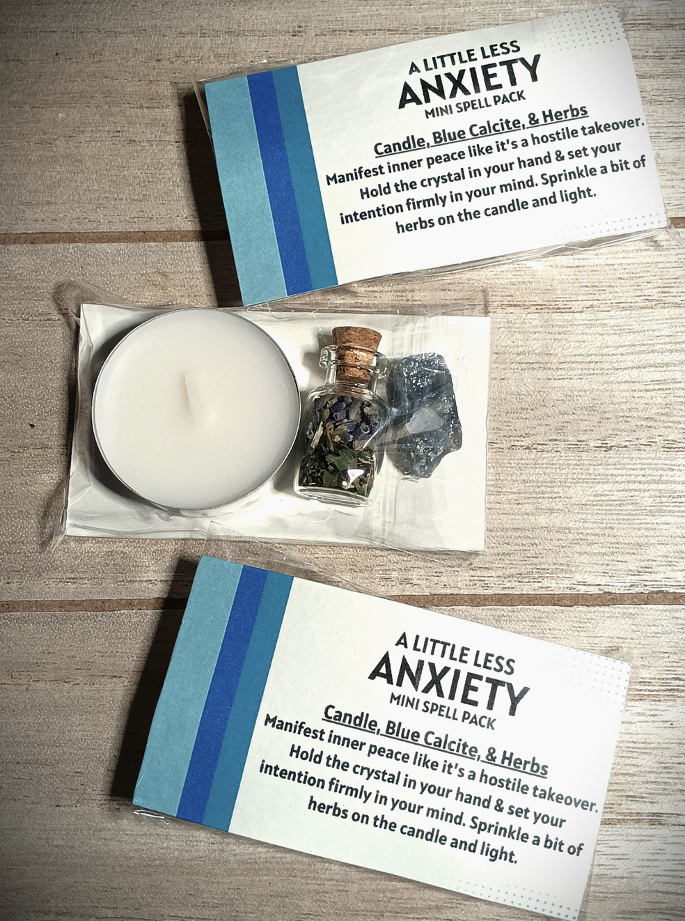 Elemental Earth Shop Intention Mini Spell Packs