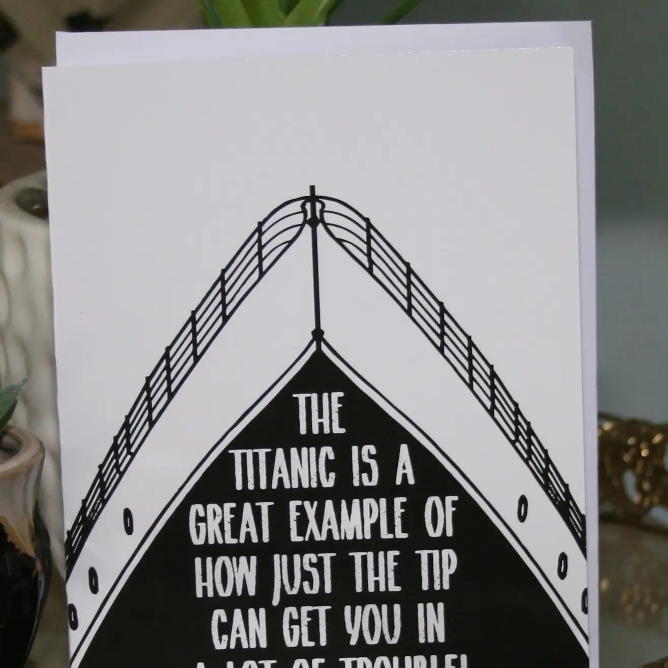 Crooked Halo- Just the Tip Card