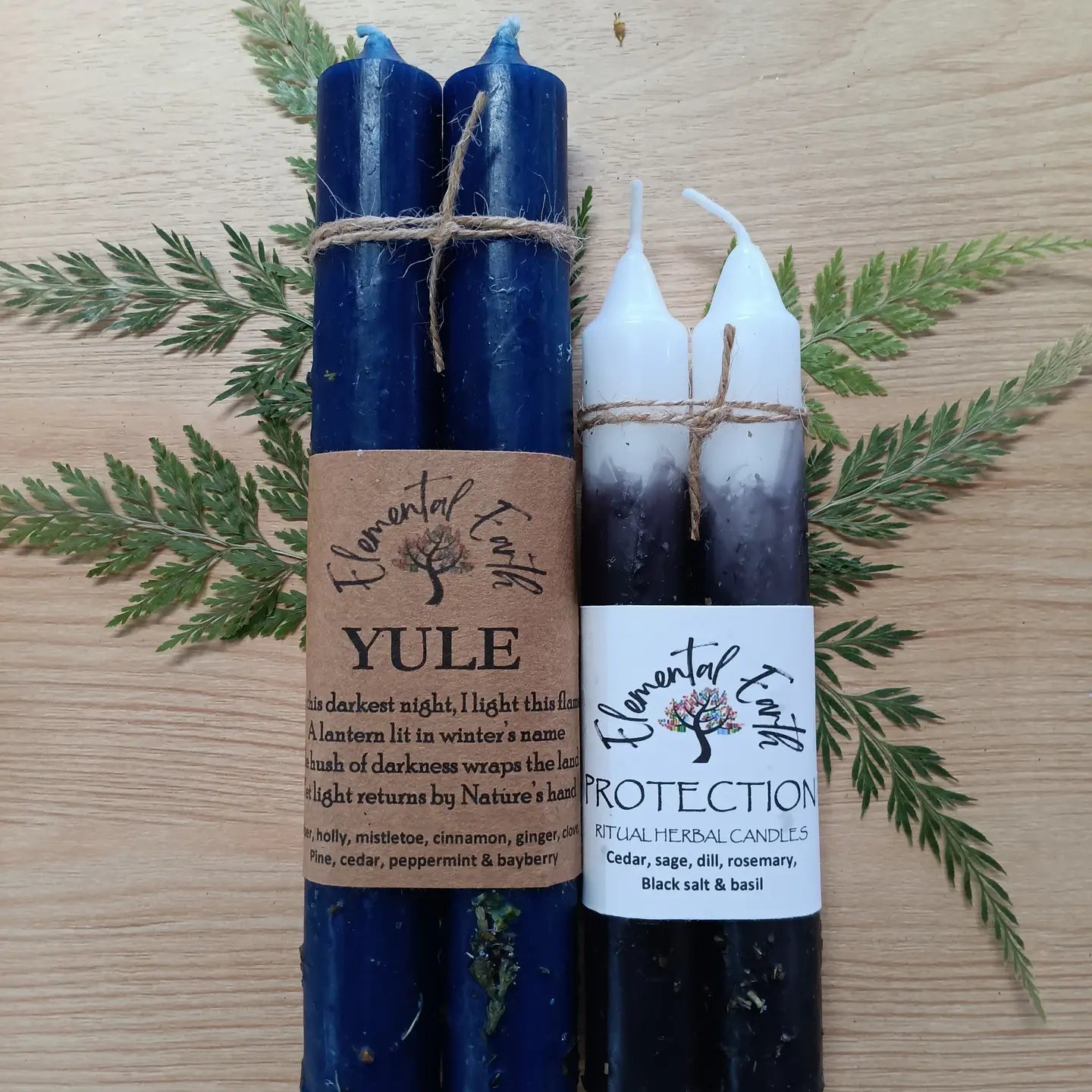 Elemental Earth Shop Yule Ritual Candle