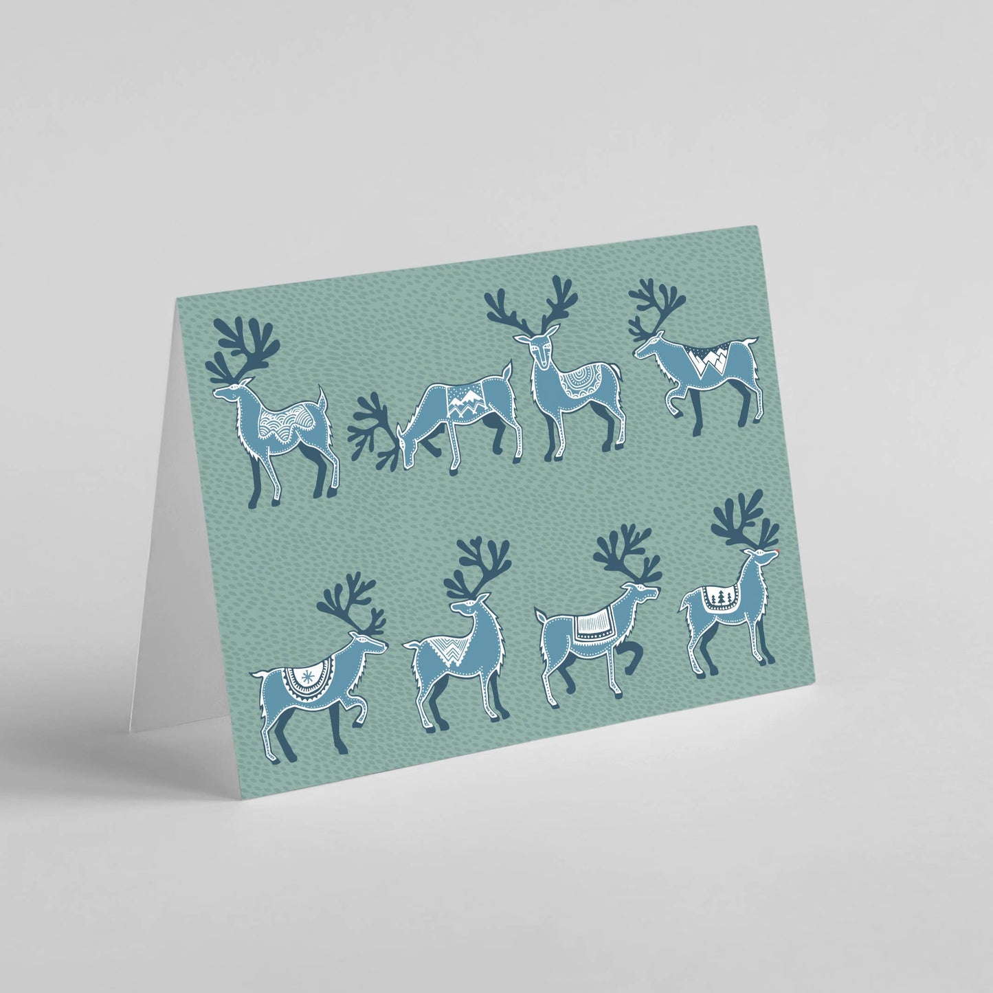 Vela Apparel Santa's Flight Crew Holiday Greeting Card